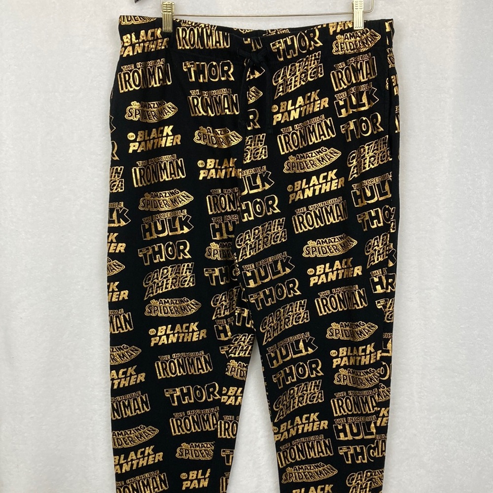 Marvel Men’s Retro Avengers Sleep Pant Joggers sz XL 0012